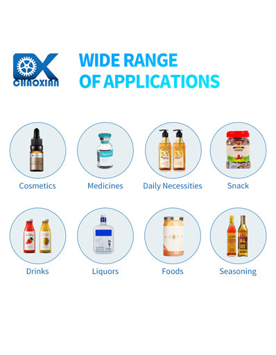 Automatic Double Sides Bottle Labeling Machine for Flat and Round Bottles